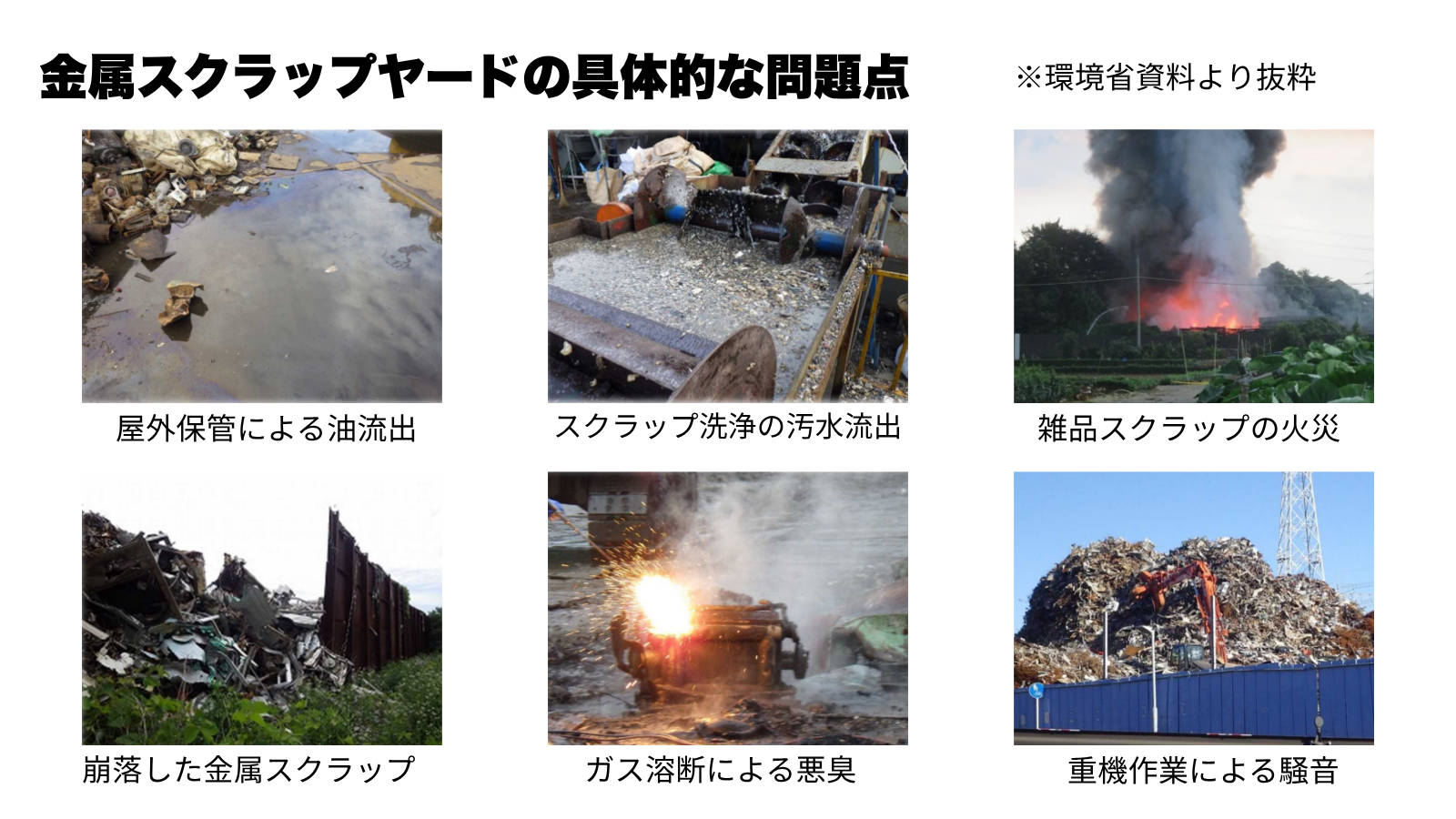 必見】金属スクラップ規制条例で揚高3000mm以下のフォークリフトの需要 