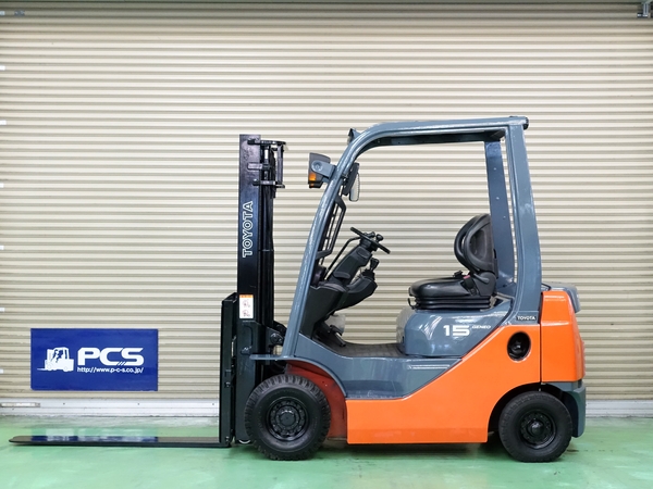 8FGL15 1.5トン ガソリン 【中古フォークリフトのPCS】
