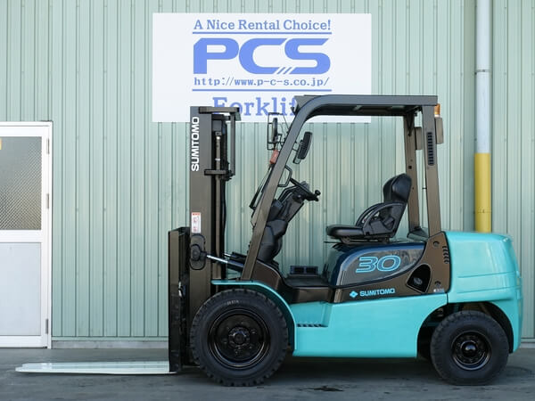13FG30PAXI2GD 3.0トン ガソリン 【中古フォークリフトのPCS】