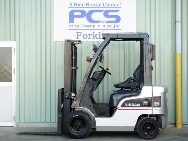 ユニキャリア（日産）フォークリフト☆1.8t☆EBT-P1F1☆653H みとれ 