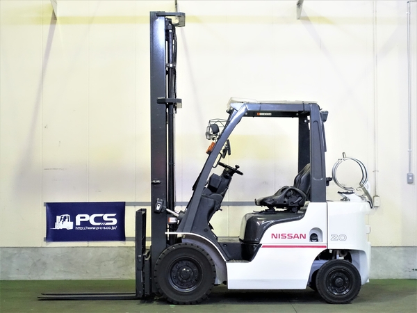 P1F2A20D 2.0トン ガソリン/LPG 【中古フォークリフトのPCS】