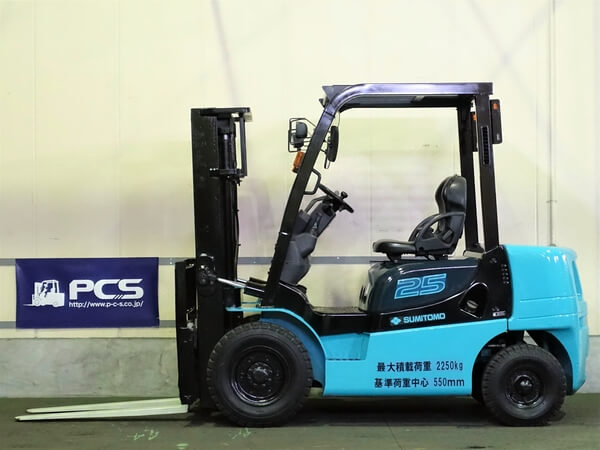 11FG25PAXEGD 2.5トン ガソリン 【中古フォークリフトのPCS】