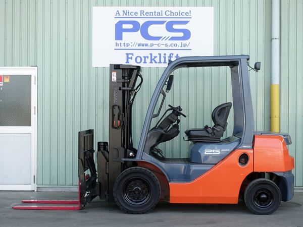 50-8FD25 2.5トン ディーゼル 【中古フォークリフトのPCS】