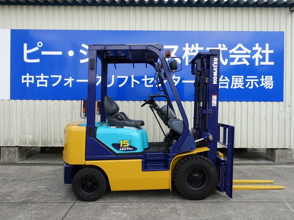 FG15C-17 1.5トン ガソリン 【中古フォークリフトのPCS】