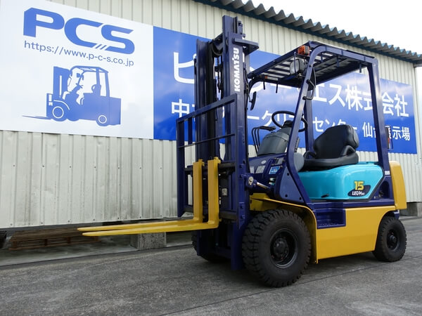 FG15C-17 1.5トン ガソリン 【中古フォークリフトのPCS】