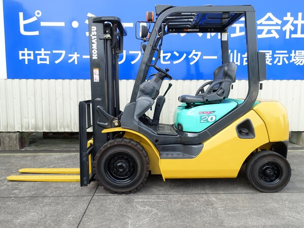 FG20C-16 2.0トン ガソリン 【中古フォークリフトのPCS】