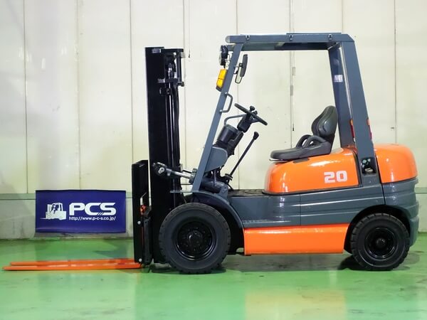 40-6FG20 2.0トン ガソリン 【中古フォークリフトのPCS】