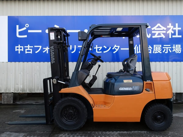 7FGL20 2.0トン ガソリン 【中古フォークリフトのPCS】