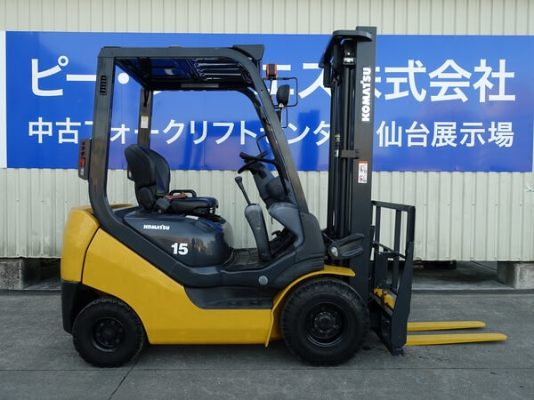 FG15C-21 1.5トン ガソリン 【中古フォークリフトのPCS】