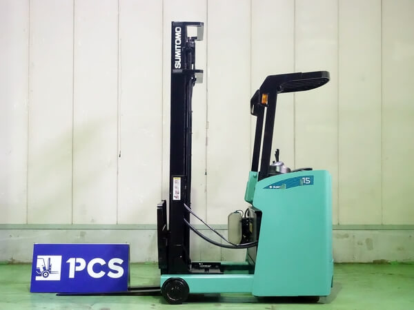 61FBR15SXII 1.5トン バッテリーリーチ 【中古フォークリフトのPCS】