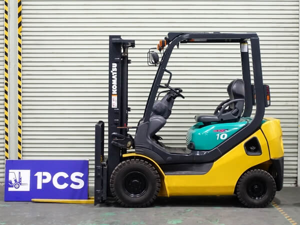 フォークリフト コマツ（KOMATSU） フォークリフト 1t 型式FG10-12 