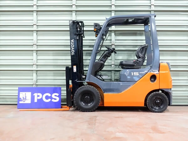 02-8FG15 1.5トン ガソリン 【中古フォークリフトのPCS】