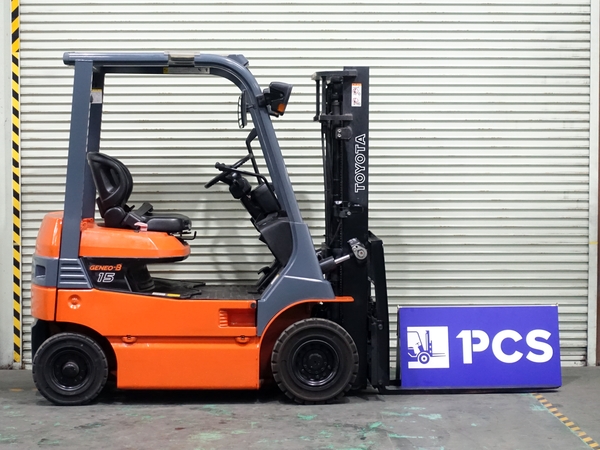 7FB15 1.5トン バッテリー 【中古フォークリフトのPCS】