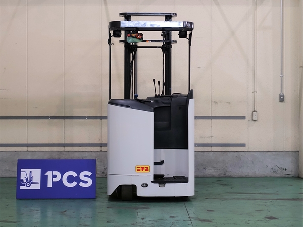 リーチフォークリフト 1.5トン FBRM15-80-400 1.5トン バッテリーリーチ 【中古フォークリフトのPCS】