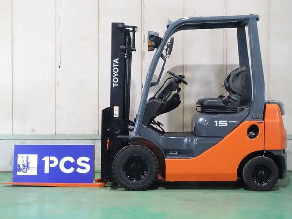8FG15 1.5トン ガソリン 【中古フォークリフトのPCS】
