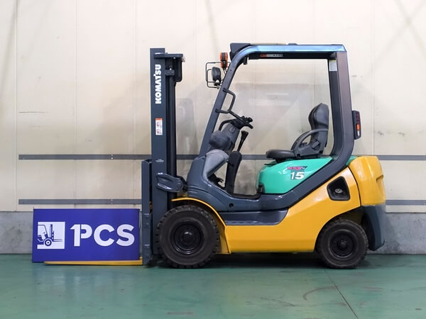 コマツ フォークリフト 1.5t FG15C-20 ヒンジ仕様