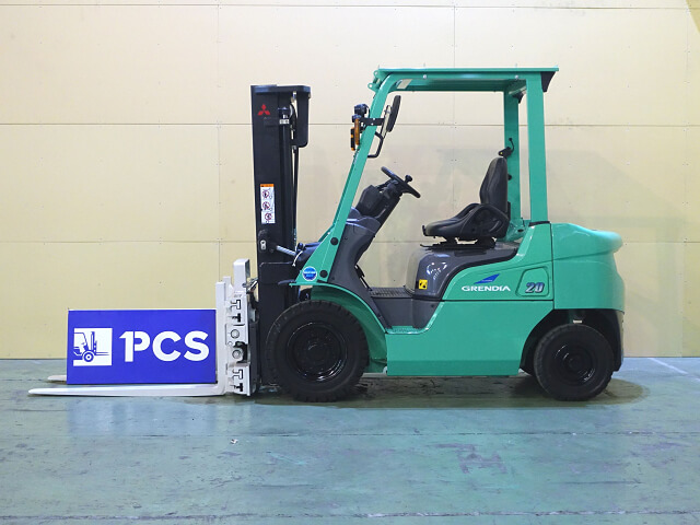 三菱　1トンフォークリフト　オートマチック FD15T14 1.5トン ディーゼル 【中古フォークリフトのPCS】