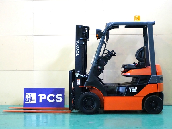 8FB15 1.5トン バッテリーカウンター 【中古フォークリフトのPCS】