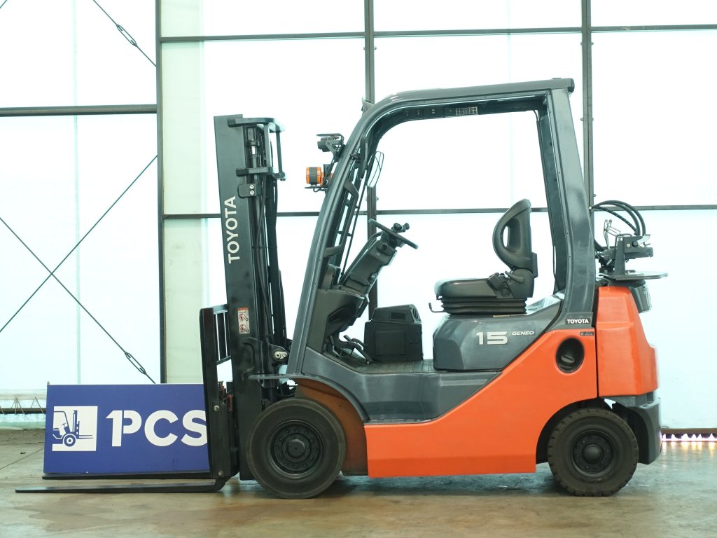02-8FG15 1.5トン ガソリン/LPG 【中古フォークリフトのPCS】