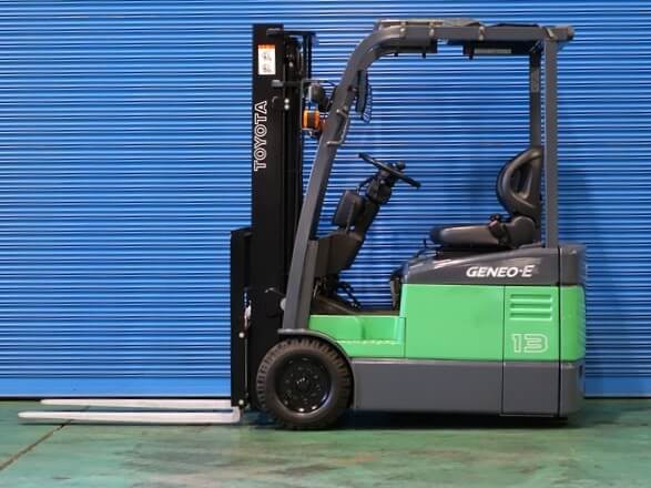 中古バッテリーフォークリフト FB15-12 1.5トン バッテリー 【中古フォークリフトのPCS】