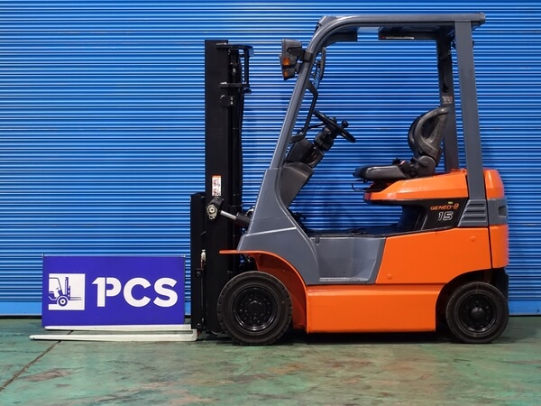 7FBH15 1.5トン バッテリーカウンター 【中古フォークリフトのPCS】